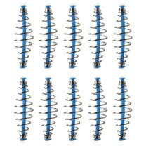 10Pcs Spring Feeder Fishing Bait Cage Carp Fishing Spring Feeder Fishing Bait Cage Explosion Fishing Hook Nesting Device Fishing