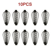 10Pcs Spring Lead Sinker Carp Fishing Feeder 15G / 20G / 25G / 30G 6 Wire Method Swim Feeders Pesca Iscas Fishing-Tackle Tools 15G