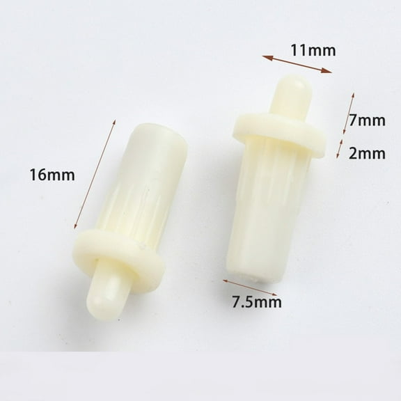 10Pcs Spring Pins Telescopic Center Shaft Shutter Repair Pin Plastic Telescopic Pin Abs Spring Center Shaft Replacement