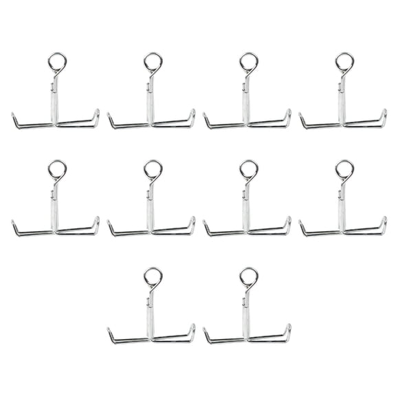10Pcs Spring Stopper Clip School Experiment Equipment Teaching Instrument Water Stop Clamp Laboratory Latex Tube Clamp