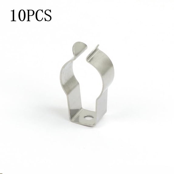 10Pcs Spring Terry Clips Open Type Spring Steel Tool Clips Heavy Duty 32Mm (42Mm High)