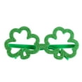 thumbnail image 1 of 10Pcs St. Patrick'S Day Glasses, CQCYD St Patricks Day Glasses, Irish Shamrock Glittering Party Glasses St Patricks Day Party Decoration Accessories Green Glitter Glasses For St Patricks Day Party, 1 of 6