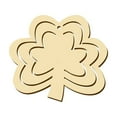thumbnail image 1 of 10Pcs St.Patricks Day Small Pendant DIY Wooden Slices, Small Shamrock Wooden Slices Hanging Decoration, Wooden Shamrock Pendant for St.Patricks Day Decor, St.Patricks Day Hanging Decoration, 1 of 4