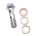 thumbnail image 1 of 10Pcs Stainless Steel Brake Hoses Banjo Bolts for Brake Caliper Masters Cylinder, 1 of 15