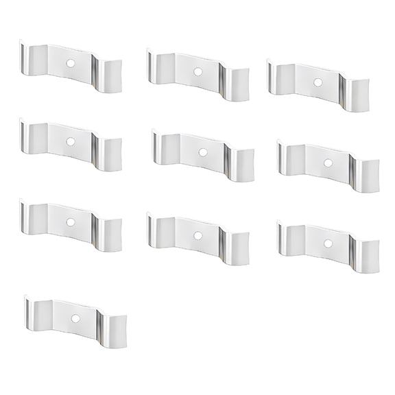 10Pcs Stainless Steel Fence Tension Bracket Secure Mounting Double Fence