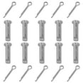 10Pcs Stainless Steel Link Hinge Pin Single Hole Clevis Pin for Trailer ...