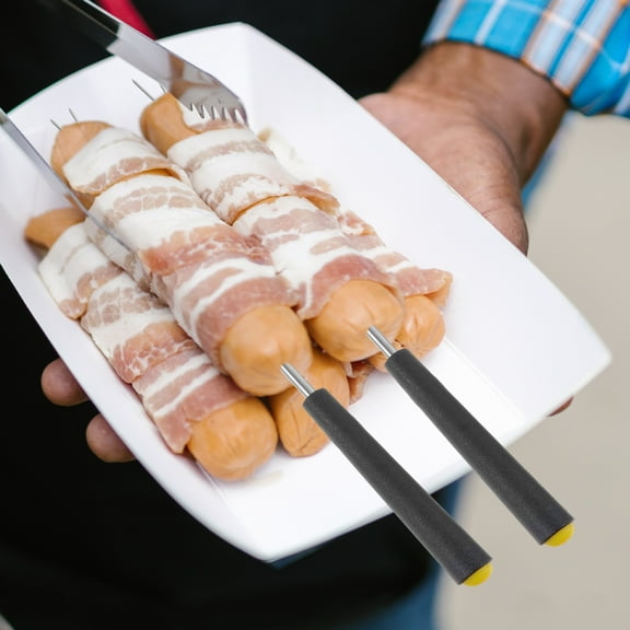 USHOBE Meat Forks Kitchen Tools 10Pcs 11.2X0.55X0.55in