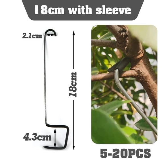10Pcs Stainless Steel Reuseable Branch Spreader Metal Fruit Tree Branches Holder Plant Support Stand for Outdoor Farm Planting T