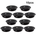 thumbnail image 1 of 10Pcs Stainless Steel Round Ventilation Cover Air Vent Louver Mesh Hole Wardrobe Shoe Cabinet Furniture Part Dia19 25 29 35 53Mm, 1 of 9