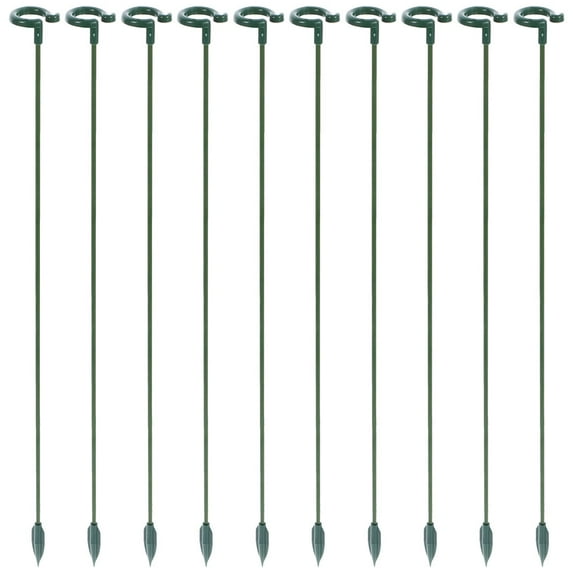 10Pcs Stake for Potted Plants Garden Stake for Climbing Plants Plant Supporting Rack Garden Rack