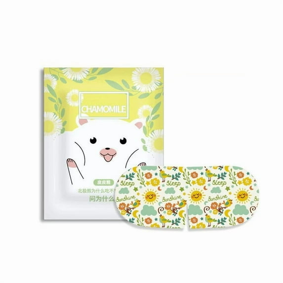 10Pcs Steam Eye Mask, Disposable Heated Eye Mask, Self Heating SPA Warm Compress for Eyes Sleep Mask, Disposable Heated Eye Mask for Dark Circles Eye Fatigue, Relieve Stress Eye Fatigue (Chamomile)
