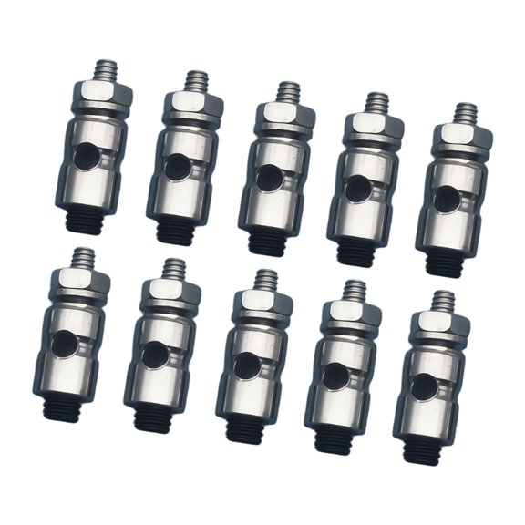 10Pcs Steel Fast Adjustable Pushrod Connectors For Remotes control Model Aircraft