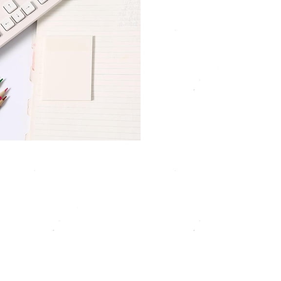 10Pcs Sticky Notes Memo Pad Rectangle White Paper 75x25x4mm 50 Sheets per Pad for Study Reading Planning Journaling DIY