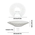thumbnail image 1 of 10Pcs Strawberry Supports Strawberry Plant Holders Stand Waterproof Strawberry Plant Trellis Protectors Reusable Strawberry Growing Racks Frame for Plant Flower Fruit Strawberry Garden Planting, 1 of 2