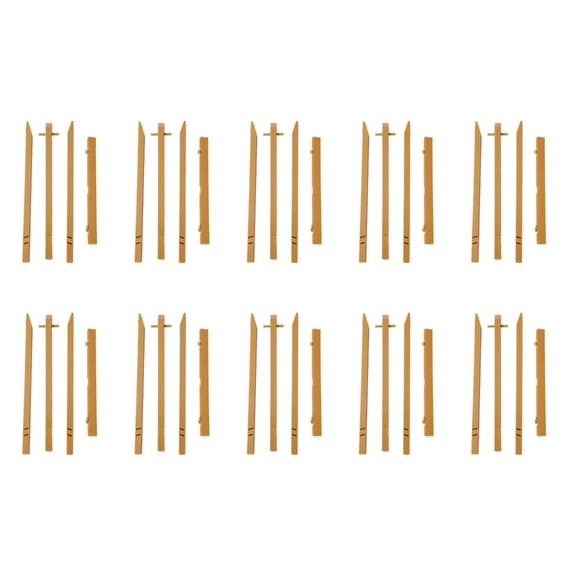 10Pcs Sturdy Mini Easel Frame Folding Tabletop Display Easels Triangle Cards Stand for Artists Portable Crafts Easels