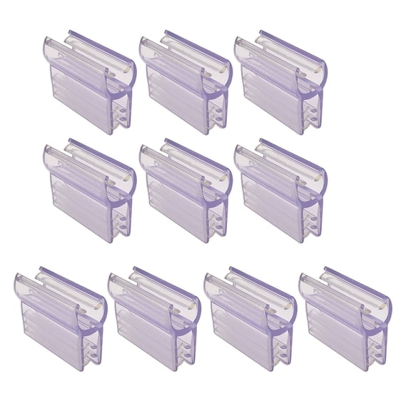 10Pcs Supermarket Label Clips Merchandise Sign Display Holder Stand Label Display Card Holder Grip Gridwall Accessories