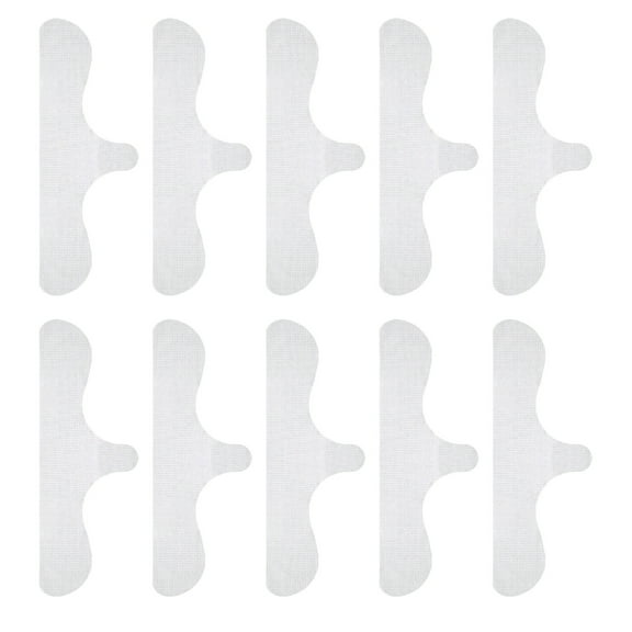 10Pcs Sweat Absorber Pads Under Belly Sweat Liners Sweating Supplies Disposable Bra Liners/Tummy Liners for Sweat Rash