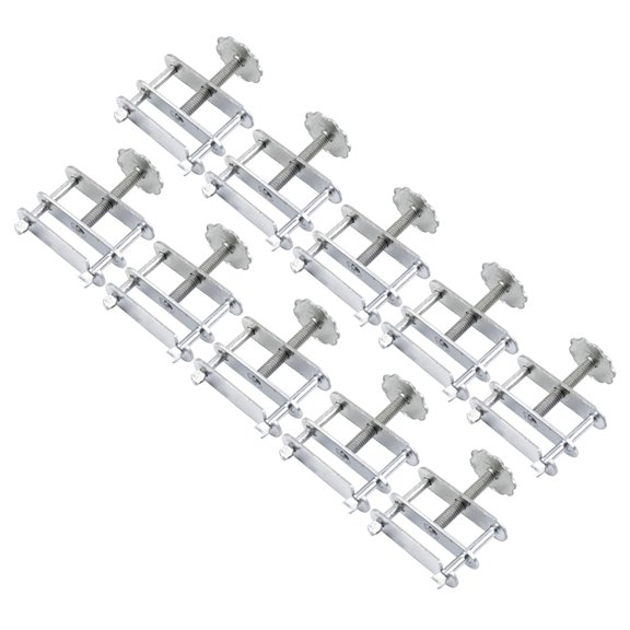 10Pcs Swivel Screw Laboratory Pinch Valves Flow Control Hose Clamp for Laboratory Adjustable Flow Control Tubing Clamps