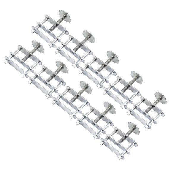 10Pcs Swivels Screw Laboratory Pinch Valves Flows Control Hose Clamp for Laboratory Adjusted Flows Control Tubing Clamp