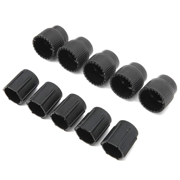 10Pcs System Charging Port Caps R134a 13mm 16mm Air Conditioning Service Charging Port Caps Automotive Accessories