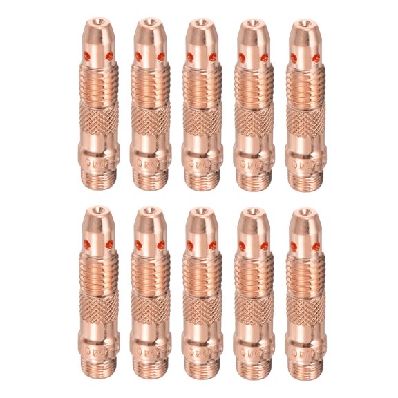 10Pcs TIG Welding Collet Body 10N30 (0.040") for WP-17, WP-18, and WP-26 Series Welding Torch