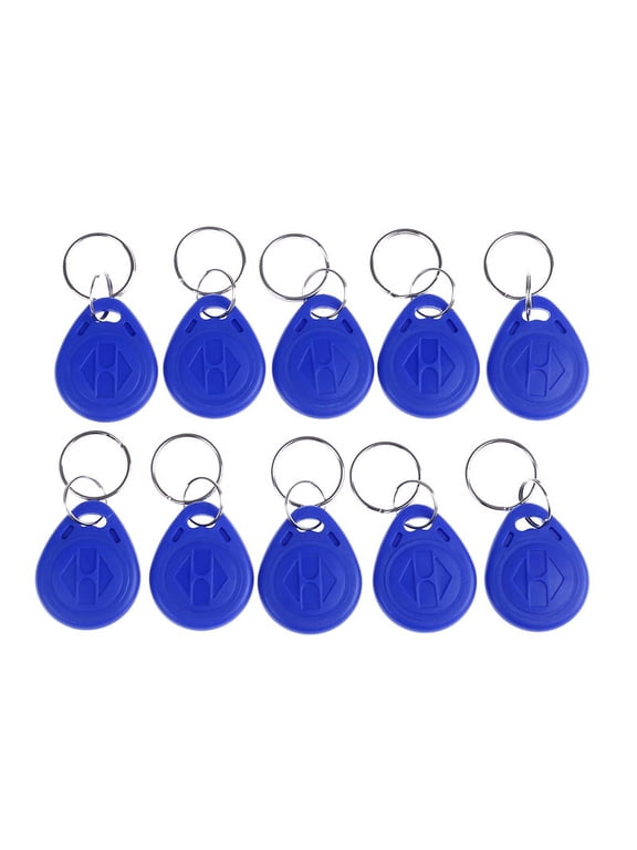 10Pcs TK4100 keychains 125KHZ RFID proximity id card token tags key fobs NFC AL