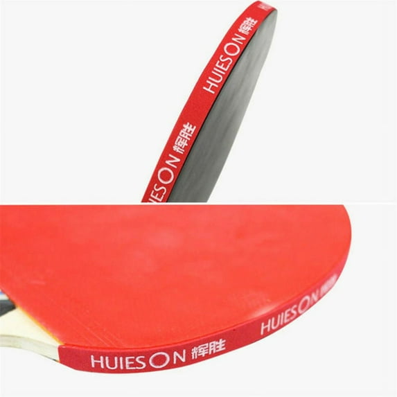 10Pcs Table Tennis Racket Sponge Anti-Collision Protective Edge Band Protector Ping Pong Racket Sponge Sideband Sports Parts Red Fangkenuo