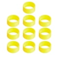 thumbnail image 1 of 10Pcs Tennis Racket Silicone Racquet Grip Rings Racket Band Racket Rubber Rings, 1 of 14