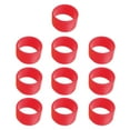 thumbnail image 1 of 10Pcs Tennis Racket Silicone Racquet Grip Rings Racket Band Racket Rubber Rings, 1 of 14