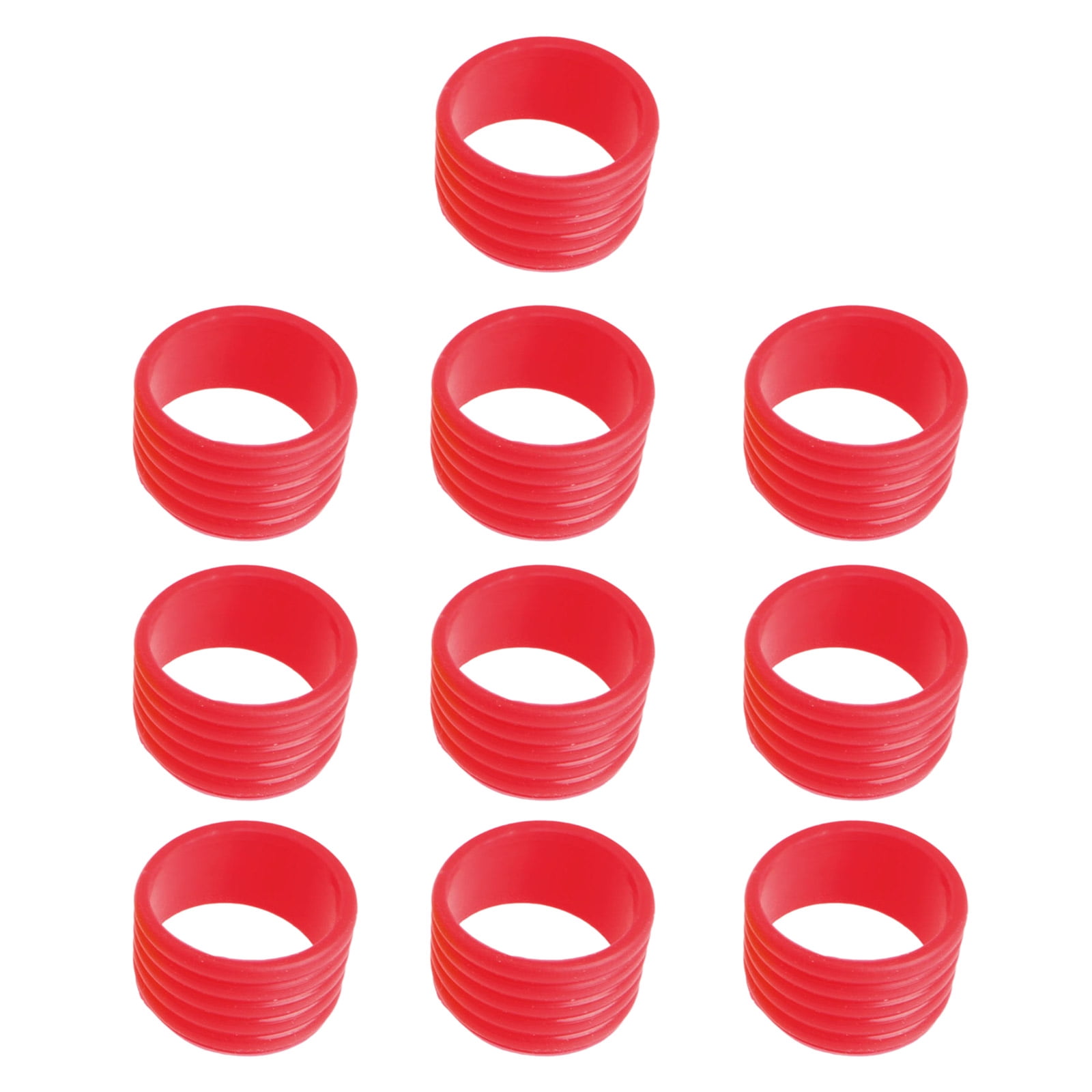 10Pcs Tennis Racket Silicone Racquet Grip Rings Racket NonSlip Racket ...