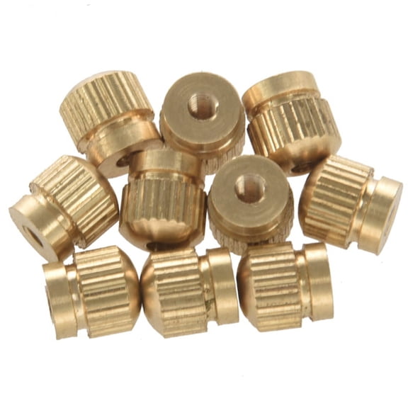 10Pcs Tenor Horn Key Button Piston Value Cap Screws for Trumpet Tenor Horn Cornet G10946