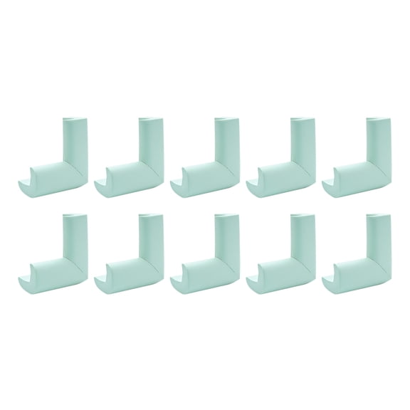 10Pcs Thick Nbr L Shaped Baby Furniture Corner Guards Soft Anti Collision Table Cabinet Wall Safety Bumper