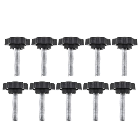NIAIZEK Black Handle Clamping Knobs, Comfortable Grip, Resistant, for Home and Workshop Use
