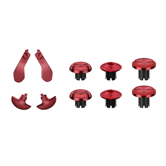 10Pcs Thumb Grip Thumbstick Grip with Back Paddle for Gaming Controller Thumb Sticks Joystick Analog Gaming Accessory