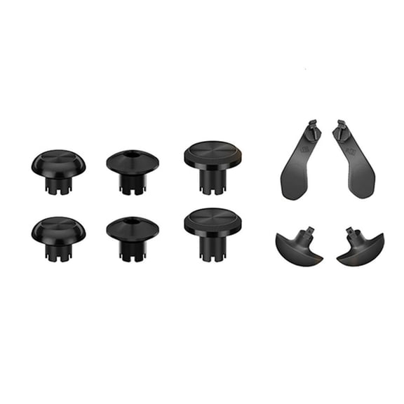10Pcs Thumb Sticks Joystick Analog with Back Paddle Replacement Thumbstick Grip for Game Controller Thumb Grip