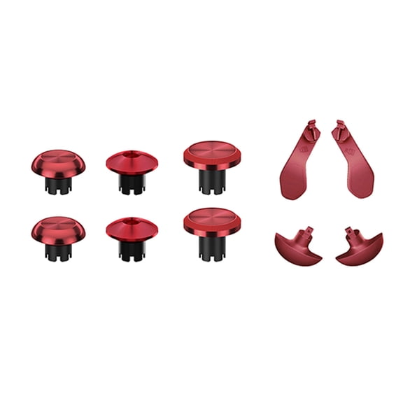 10Pcs Thumbstick Grip Joystick Analog for Game Controller Thumb Grip with Back Paddle Replacement Thumb Sticks