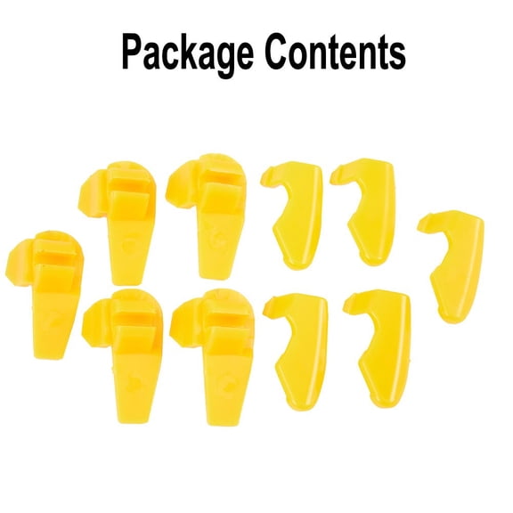 10PCS Tire Changer Nylon Insert Rim Protector for Metal Mount Head Duck Head