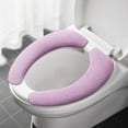 thumbnail image 1 of 10Pcs Toilet Seat Cushion! Yrmaups Adhesive Toilet Seat Cushion, Soft Velvet Padded Toilet Cover, Washable Household Toilet Seat Pad, Removable Bathroom Accessory, 1 of 3