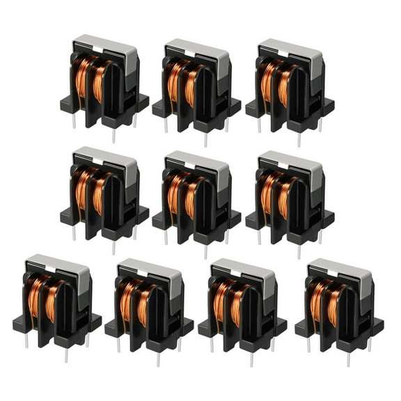 10Pcs Toroid Magnetic Inductor Monolayer Wire Wind Wound 10mH Inductance Coil