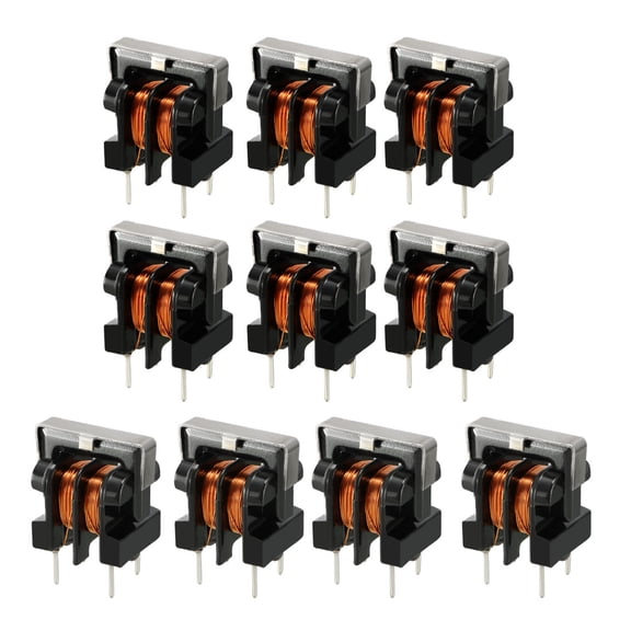 10Pcs Toroid Magnetic Inductor Monolayer Wire Wind Wound 1mH Inductance Coil