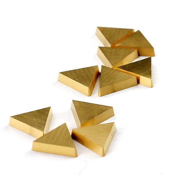 10Pcs Tpgn160308 Tpg322 Carbide Inserts Milling Insert Triangle Cnc Turning Tool Blades For Lathe And Milling Machine