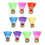 10Pcs Training Shuttlecock High Strength Continuously Bounce EVA Good Toughness Badminton Ball Sports Accessories