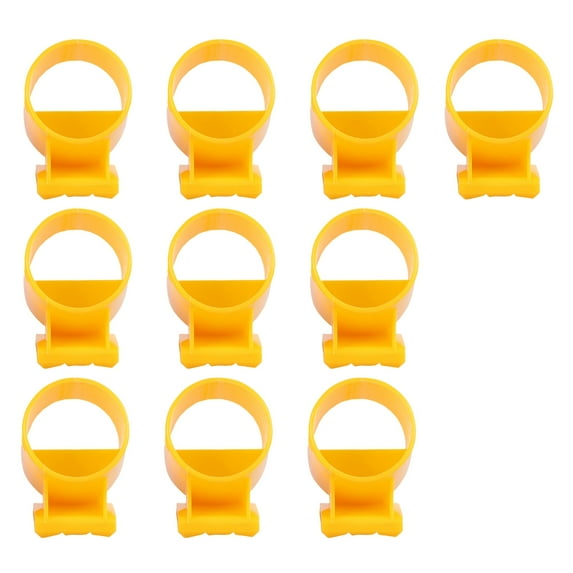 10Pcs Tree Support Frame Anti-skid Easy to Install Strong Construction Plastic Large Tree Growing Support Stakes Home Supplies-C