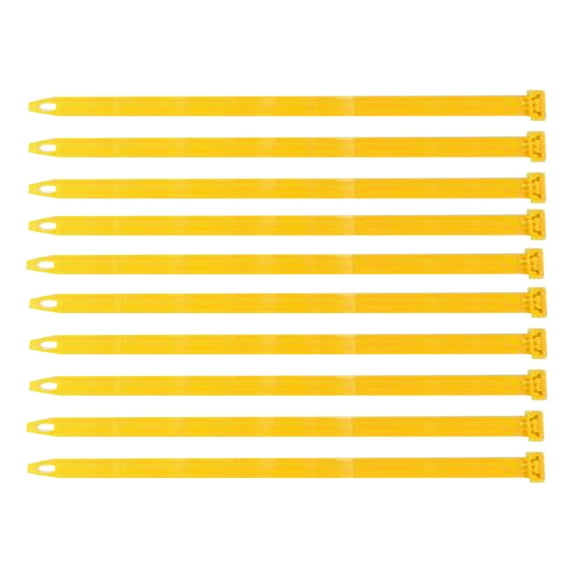 10Pcs Tree Support Frame Anti-skid Easy to Install Strong Construction Plastic Large Tree Growing Support Stakes Home Supplies-D