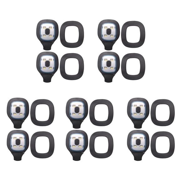 10Pcs USB Rechargeable Light for LED Beanie Hat,Replaceable Headlamp Cap DIY Hat Light for Men and Women