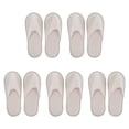 thumbnail image 1 of 10Pcs Unisex Floor Slippers Useful Living Room Shoes Household Slippers, 1 of 5