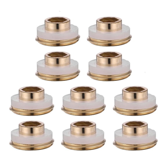 10Pcs Universal 1/2" Metal Seal Washers For DIY Plumbing Projects No Leakage