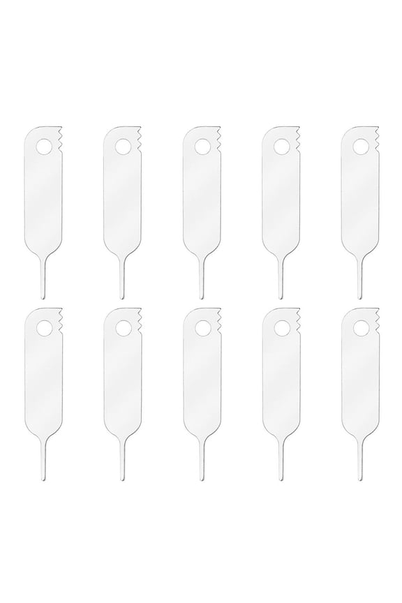 10Pcs Universal SIM Card Ejector Pin Tool For Apple Phones