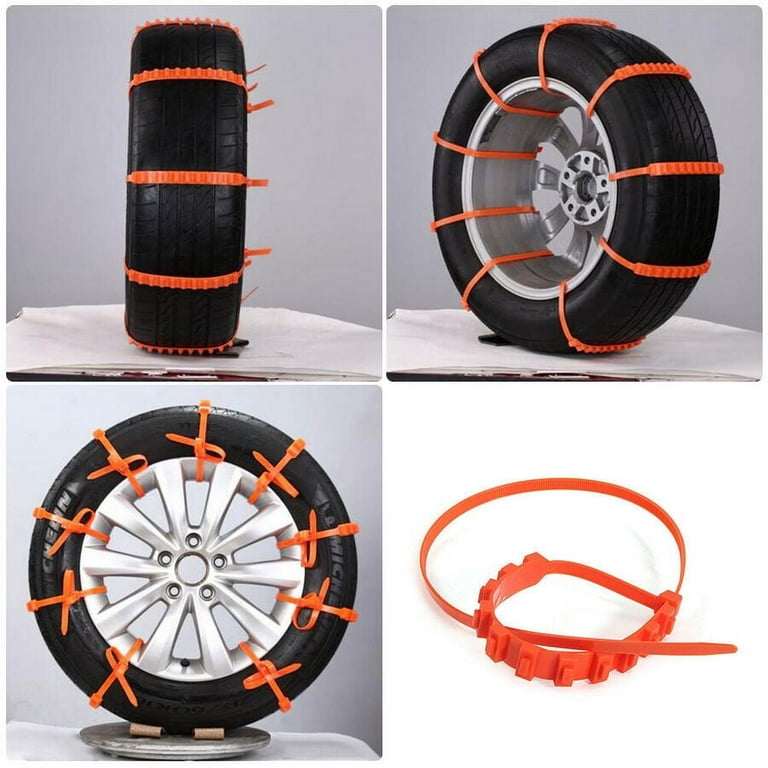 Universal Mud Snow Chains Car Anti-Skid Tire Chains Tendon for Cars SUV  Winter