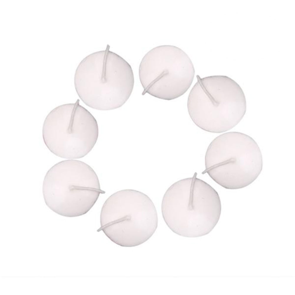 10Pcs Unscented Small Floating Candles for Wedding Party Event New Year